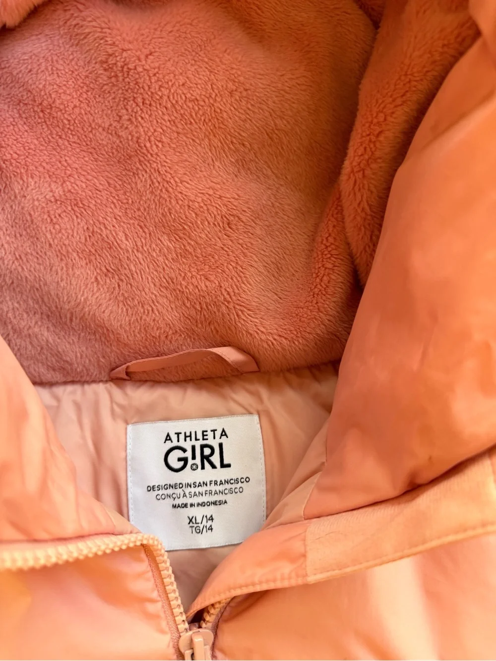 Athleta warm hooded